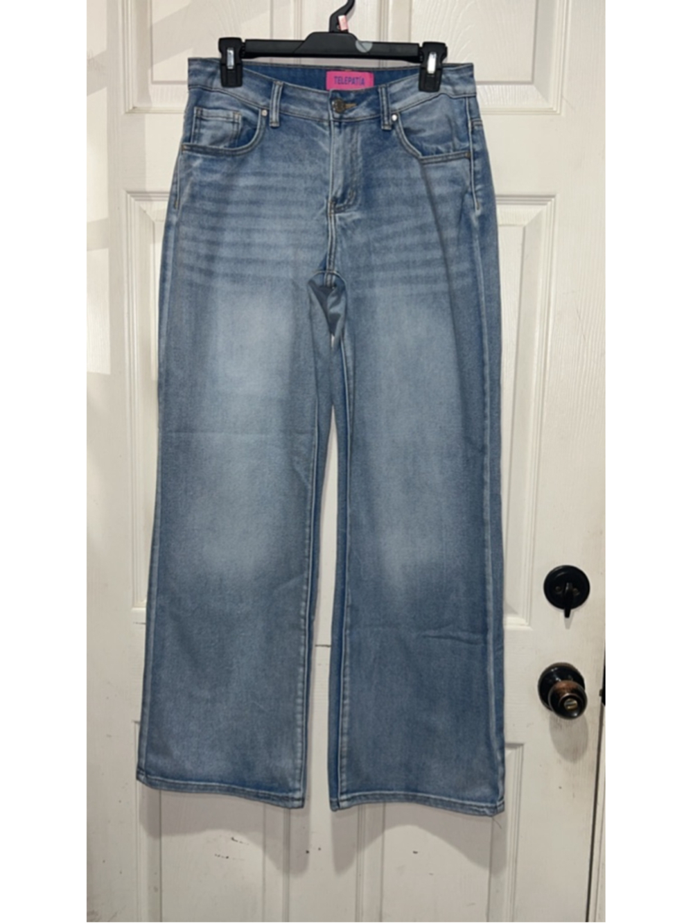 Women's Telepatia Blue Flare & Wide Leg Jeans Size 5